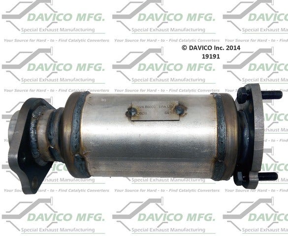 Davico Mfg Catalytic Converter P/N:19191  Catalytic Converter P/N: