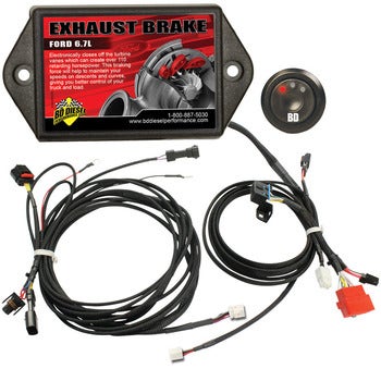 Bd Diesel 2001102 Exhaust Brake   Exhaust Brake; Type - Electronic