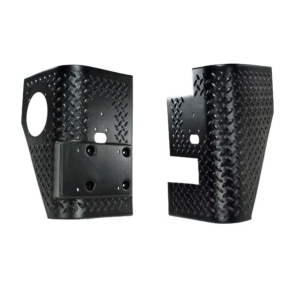 Rugged Ridge 11650.02 Body Armor Rear Tall Corner Fits 97-06 Wrangler (Tj)