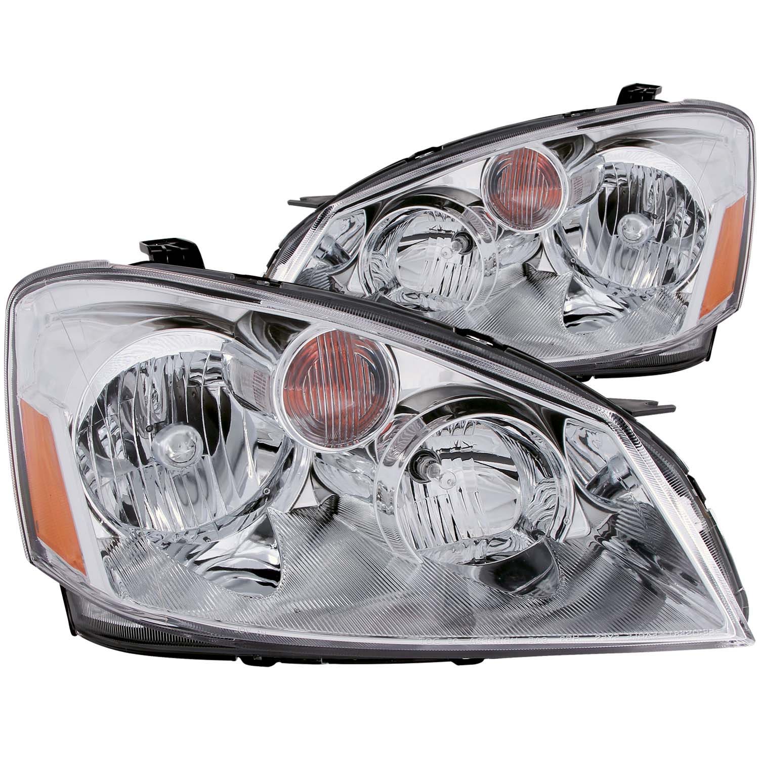 Anzo Usa 121294 Crystal Headlight Set Fits 05-06 Altima Anzo 121237 Headlight