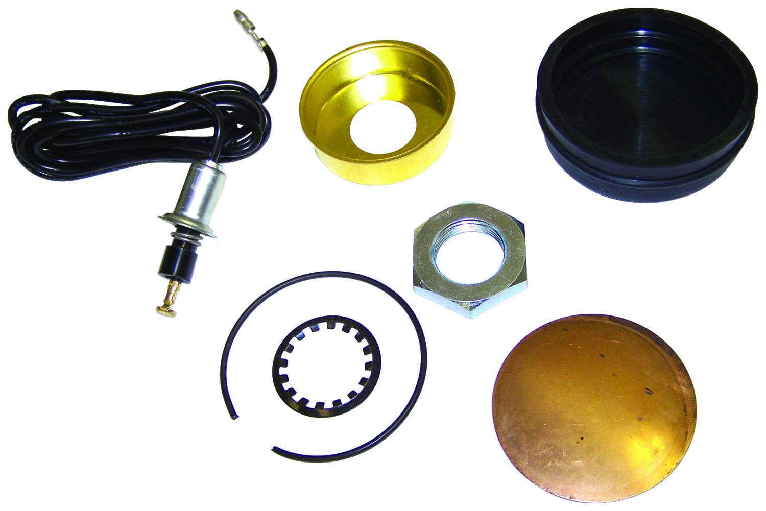 Crown Automotive 927416K Horn Button Kit Fits 64-75 Cj3 Cj5 Cj5a Cj6 Cj6a Crown
