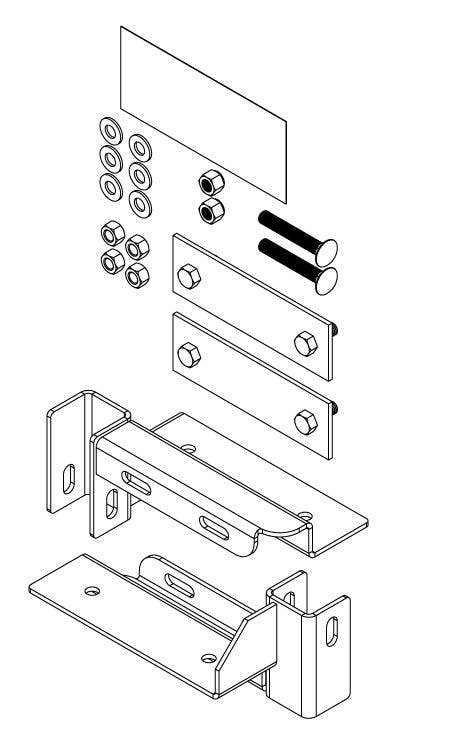 Backrack 30940 Utility Hardware Kit Drill And Bolt Between Utility Bed Utility