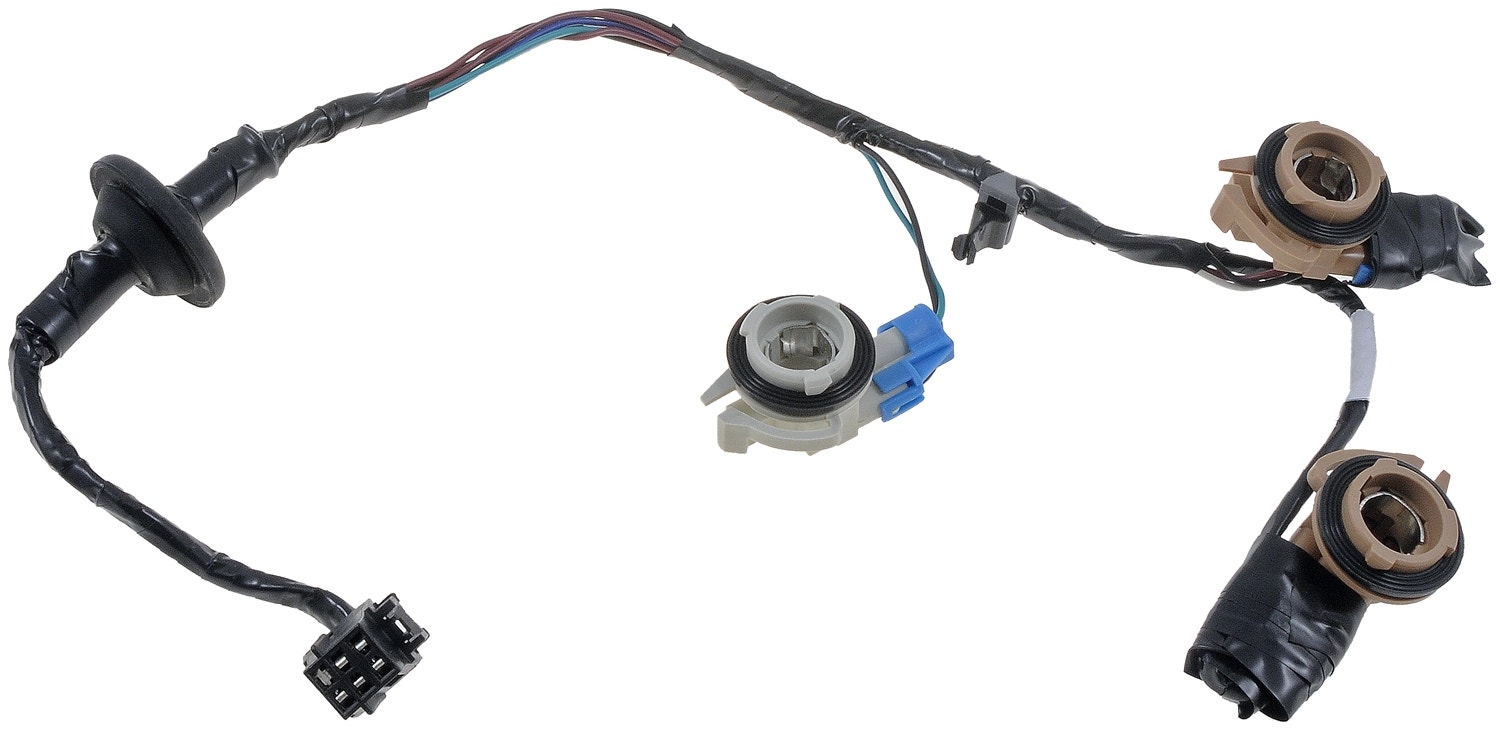 Dorman - Oe Solutions Tail Light Socket,Tail Light Wiring Harness P/N:923-017