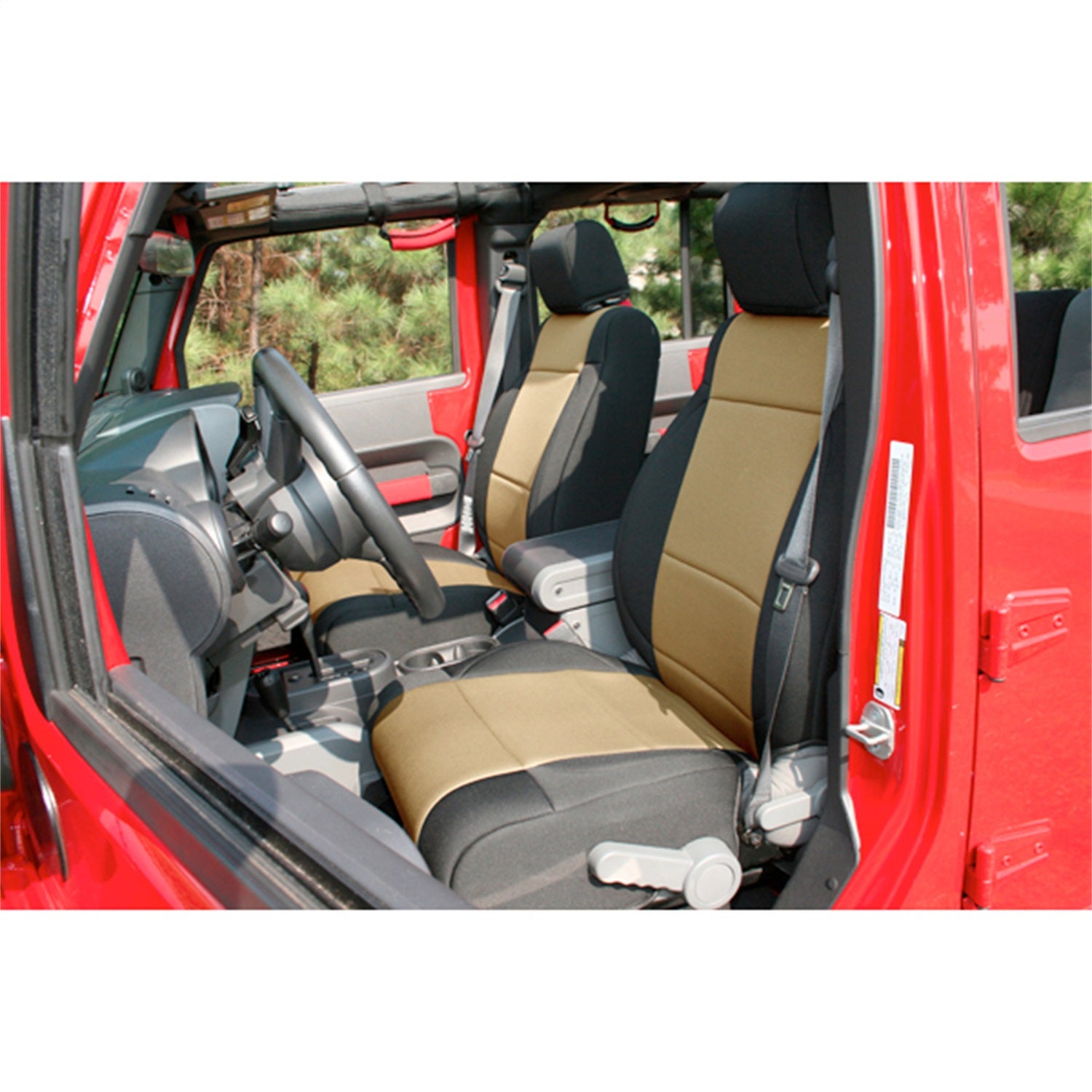 Rugged Ridge 13215.04 Custom Neoprene Seat Cover Fits 11-18 Wrangler (Jk)