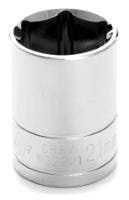 Performance Tool W32221 Size: 1/2 Dr 21Mm 6Pt Socket   Socket; Type - Metric,