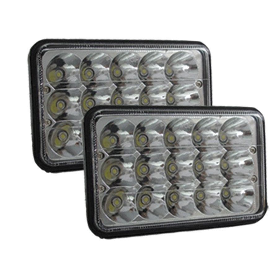 Rs-7X6-Ledc-Pr - 7X6in 54W Led Conversion Lenses (Pair)  - 7X6in 54W Led