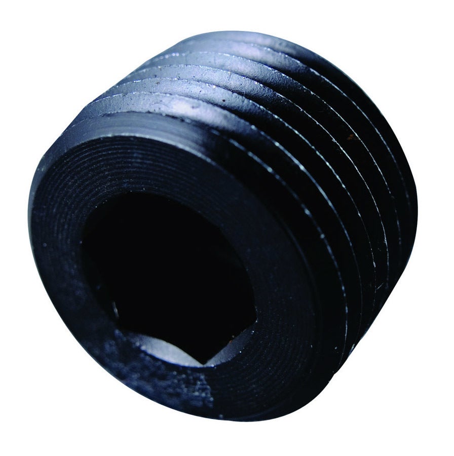 Fragola Performance Systems 493207-Bl 1" Mpt Pipe Plug Internal Black