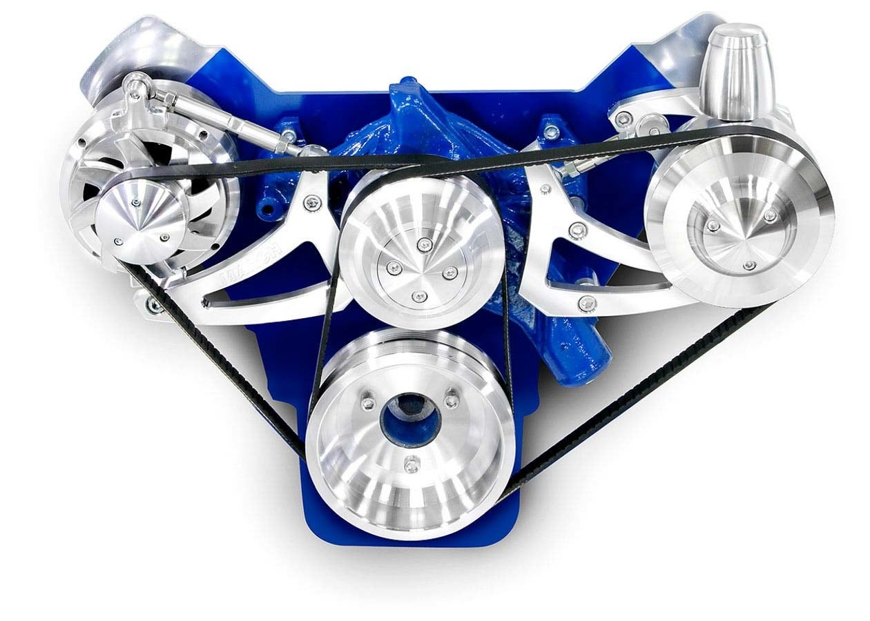 March Performance 19025 Serpentine Pulley Conversion Kit   Serpentine Pulley