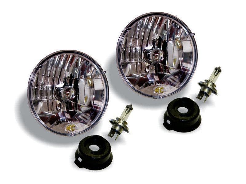Kc Hilites 42301 Headlight Replacement Fits 97-06 Wrangler (Tj)  376 Light Bar-