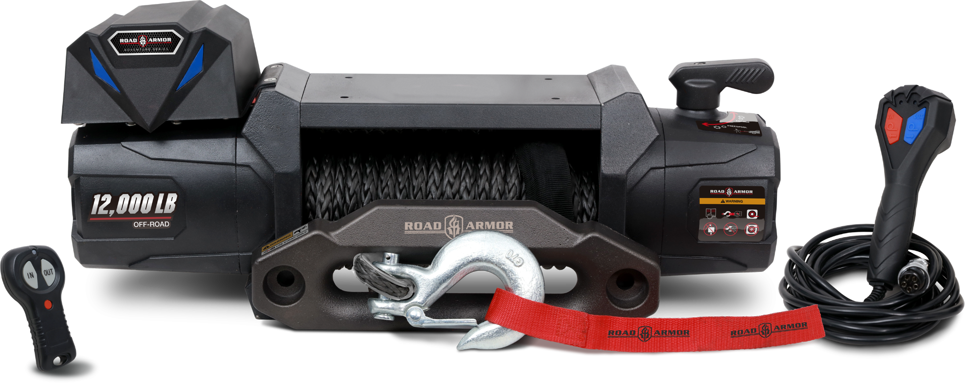 Electric Winch; W/Synthetic Rope; 1 Electric Winch; W/Synthetic Rope; 1