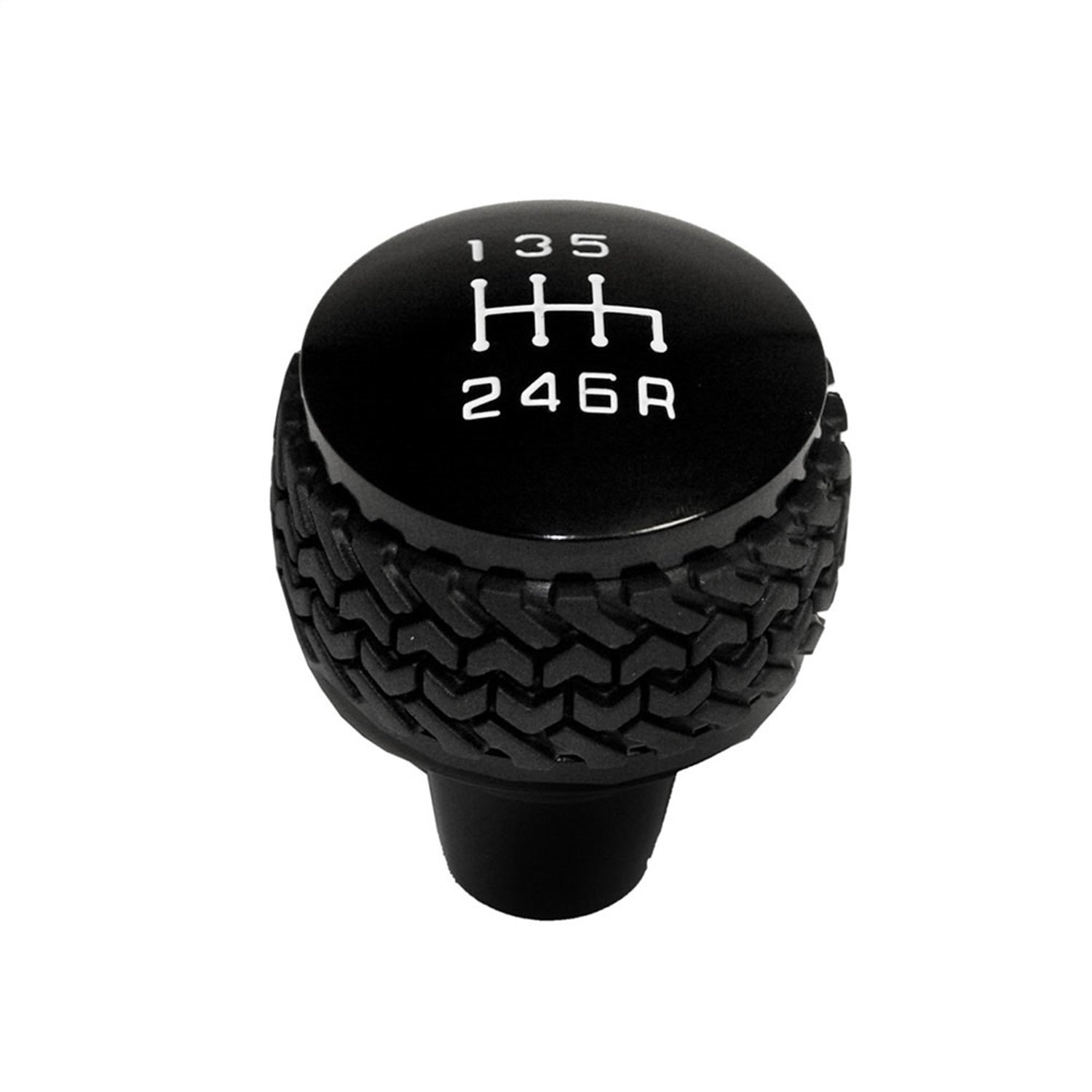 Dv8 Offroad D-Jp-181112-Bk 6-Speed Shift Knob Fits Wrangler (Jk) Wrangler (Jl)