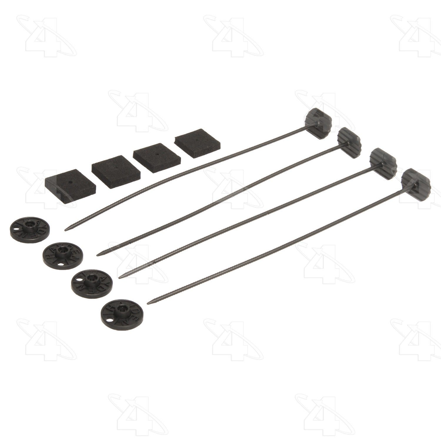 Hayden Automatic Transmission Oil Cooler Mounting Kit,Power Steering Cooler