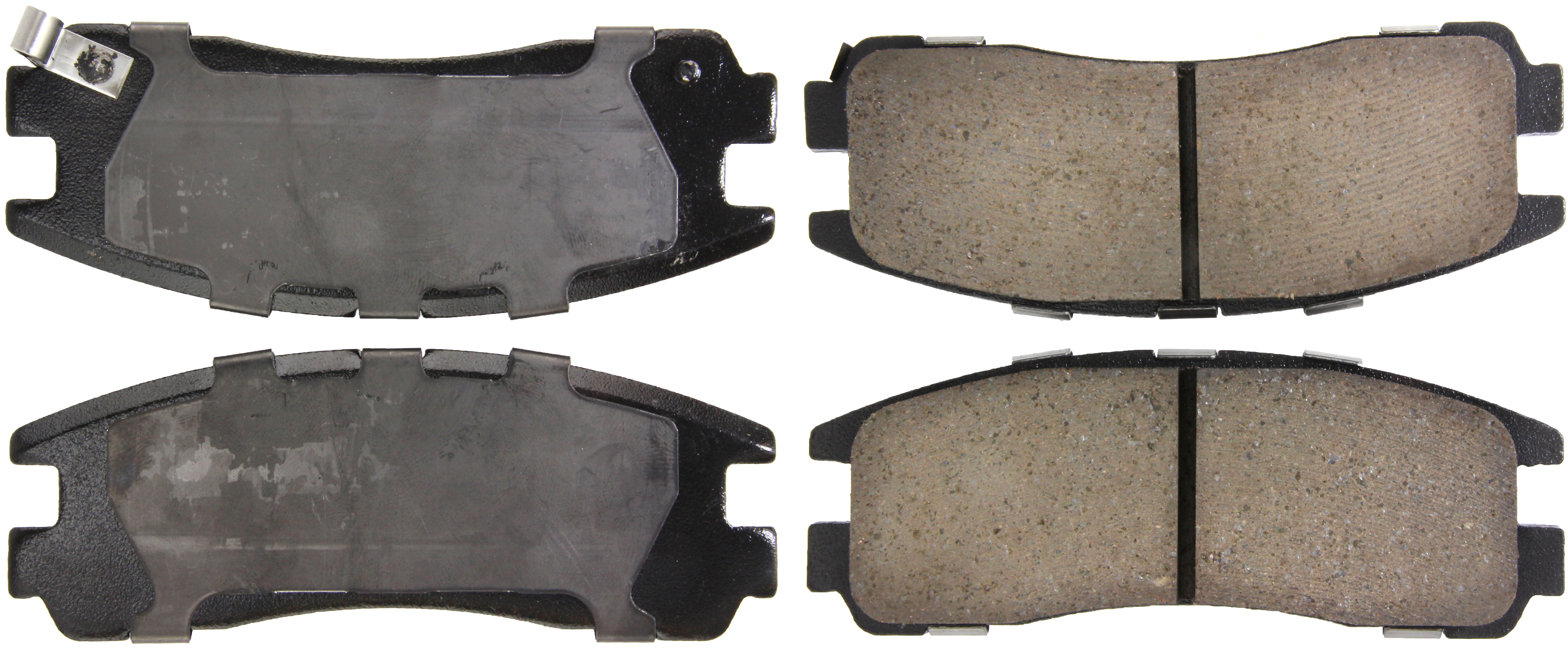 Centric Parts Disc Brake Pad Set P/N:105.03831  Disc Brake Pad Set P/N: