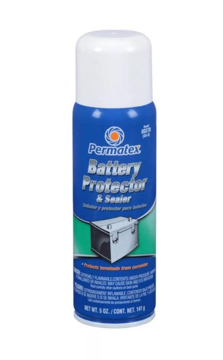 Permatex 80370 Battery Protector And Sealer, 5 Oz. Net Aerosol Can   Battery