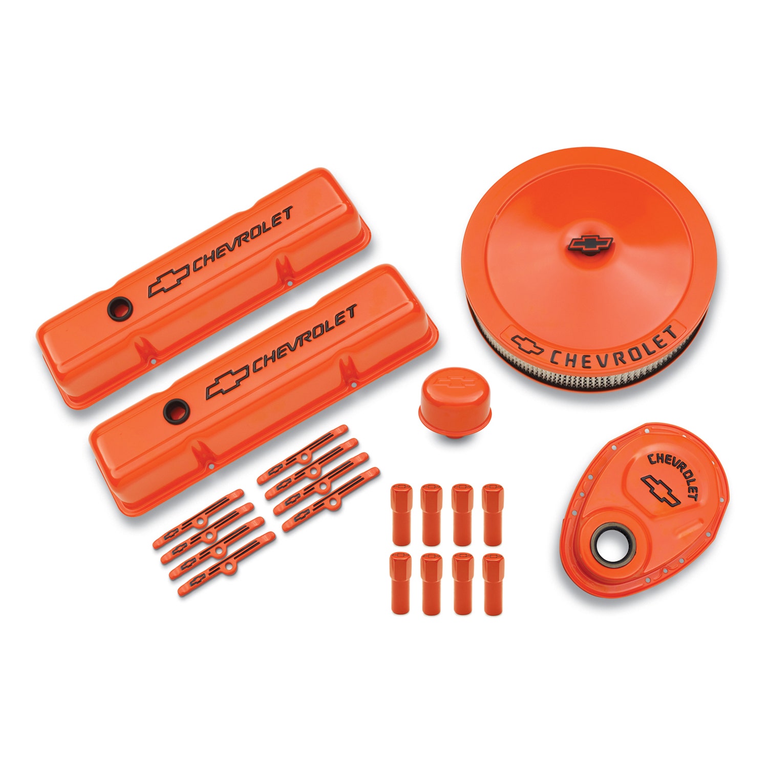 Gm Specialty 141780 Engine Dress-Up Kit  Parts 141-728 Harmonic Balancer Cover;