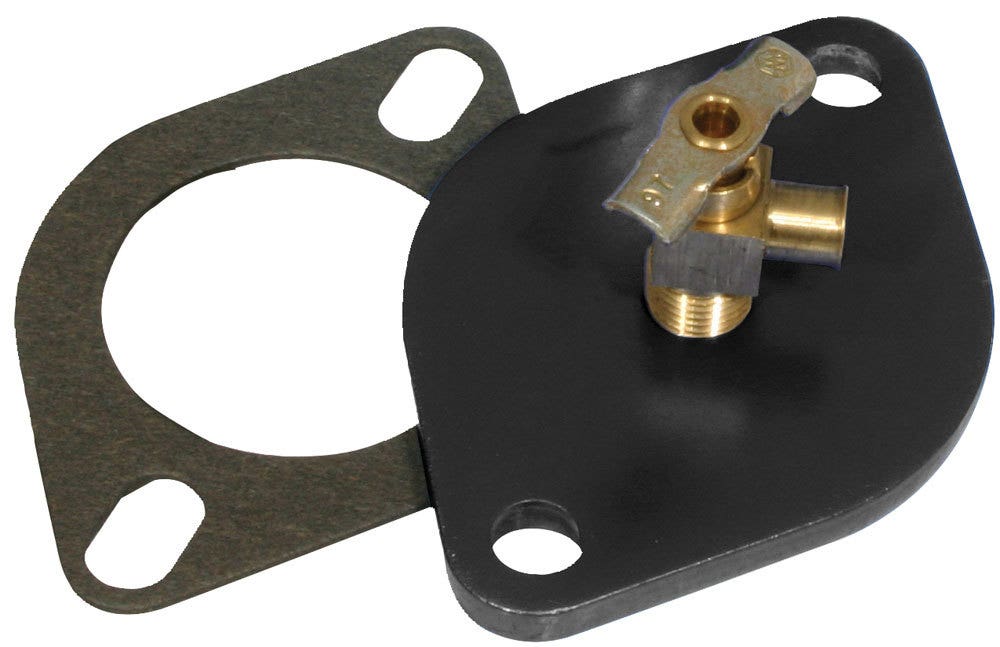 Moroso 63432 Water Neck Bleeder Plate   Water Neck Bleeder Plate