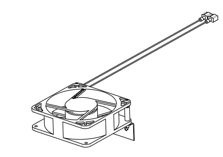 Kit Service Fan/Brkt Assy Kit Service Fan/Brkt Assy