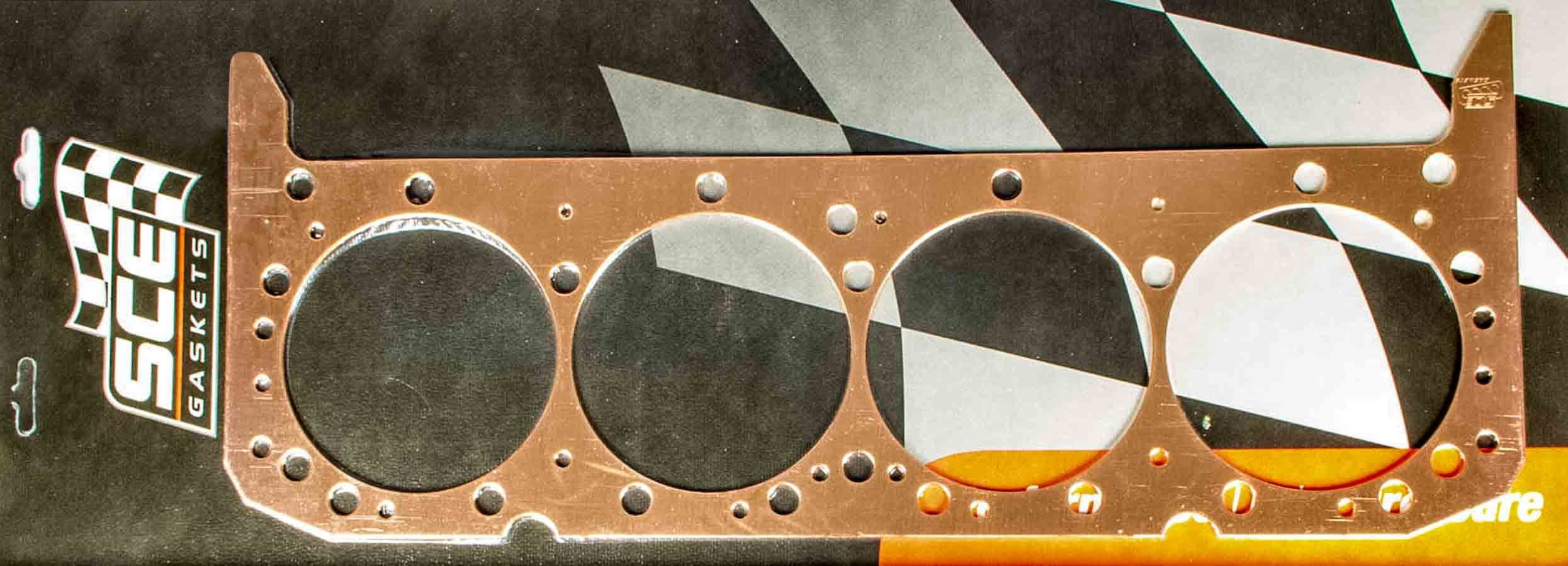 Cylinder Head Gasket, Pro Copper, 4.155 In Bore, 0.032 In Compression Thickness,