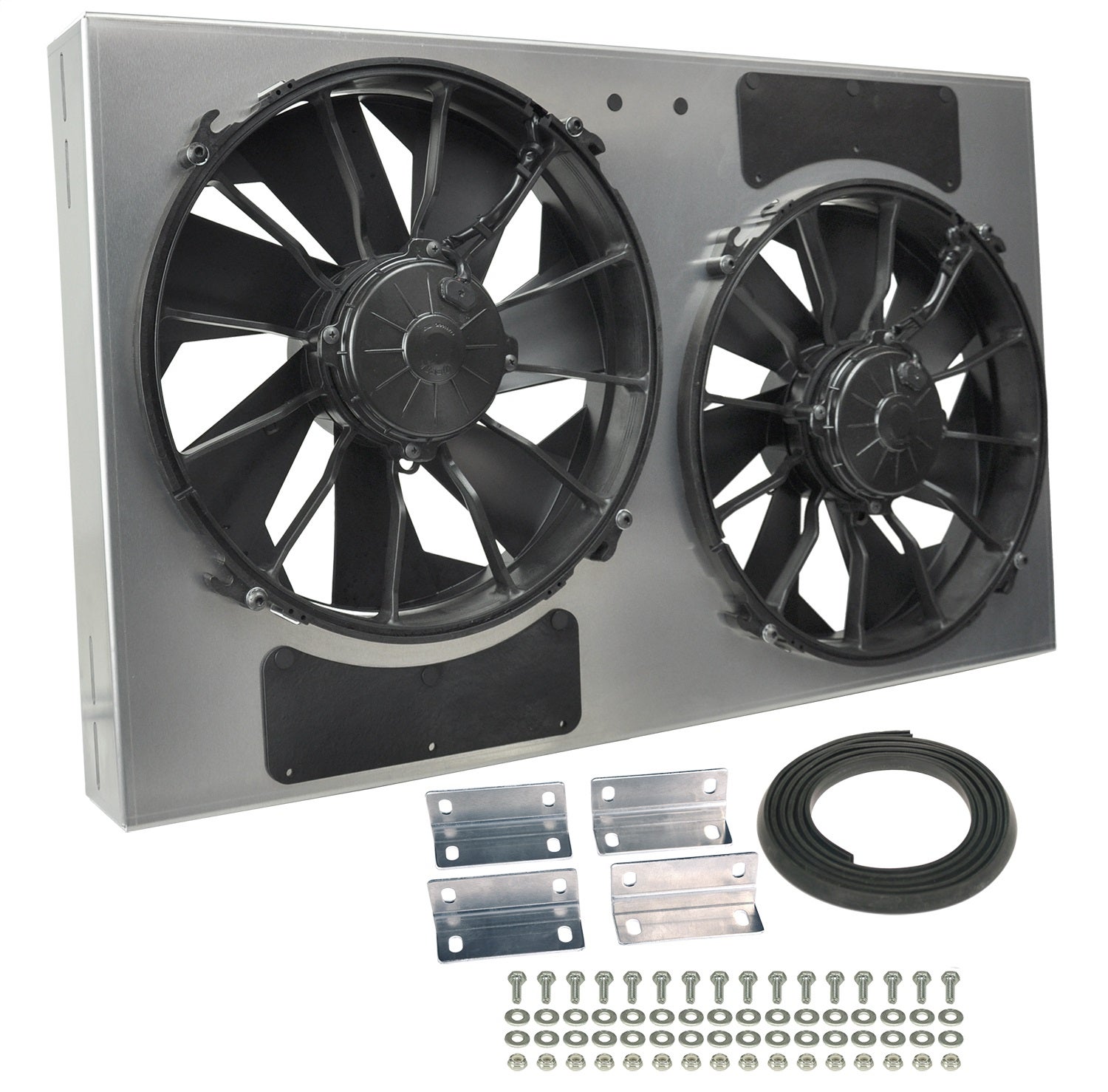 Derale 16838 Electric Radiator Fan Shroud Kit   Electric Radiator Fan Shroud Kit