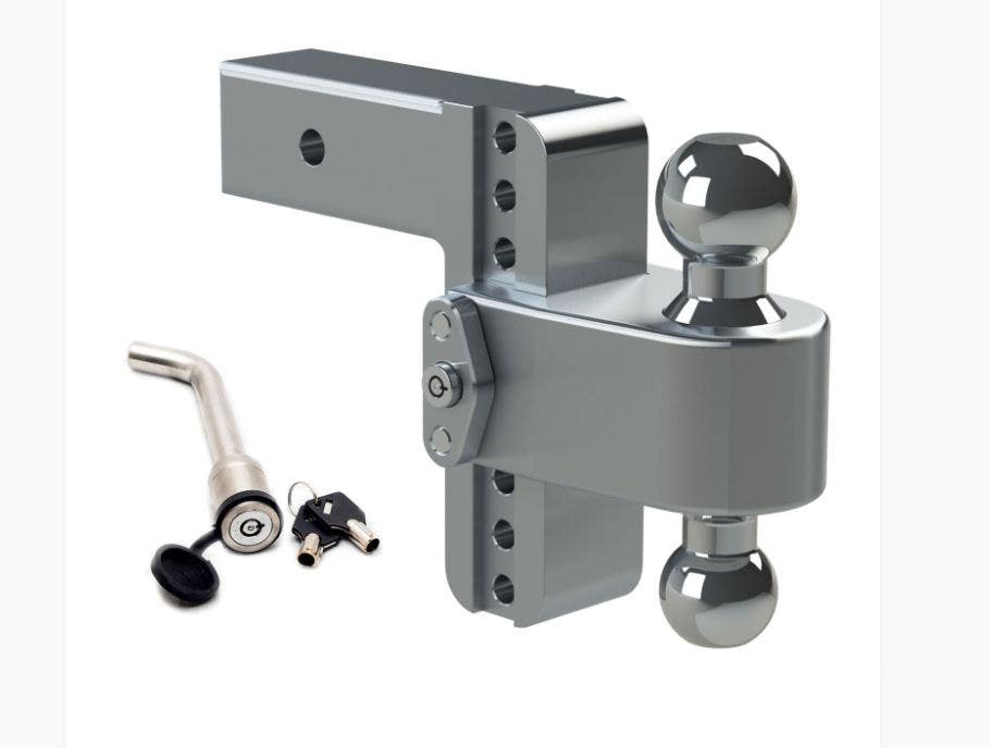 Weigh Safe 180 Hitch Ltb6-2.5-Ka 6" Drop Hitch, 2.5" Receiver 18,500 Lbs Gtw -