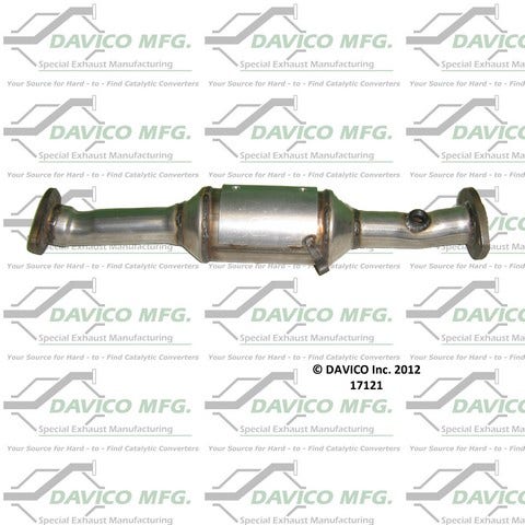 Davico Mfg Catalytic Converter P/N:17121  Catalytic Converter P/N: