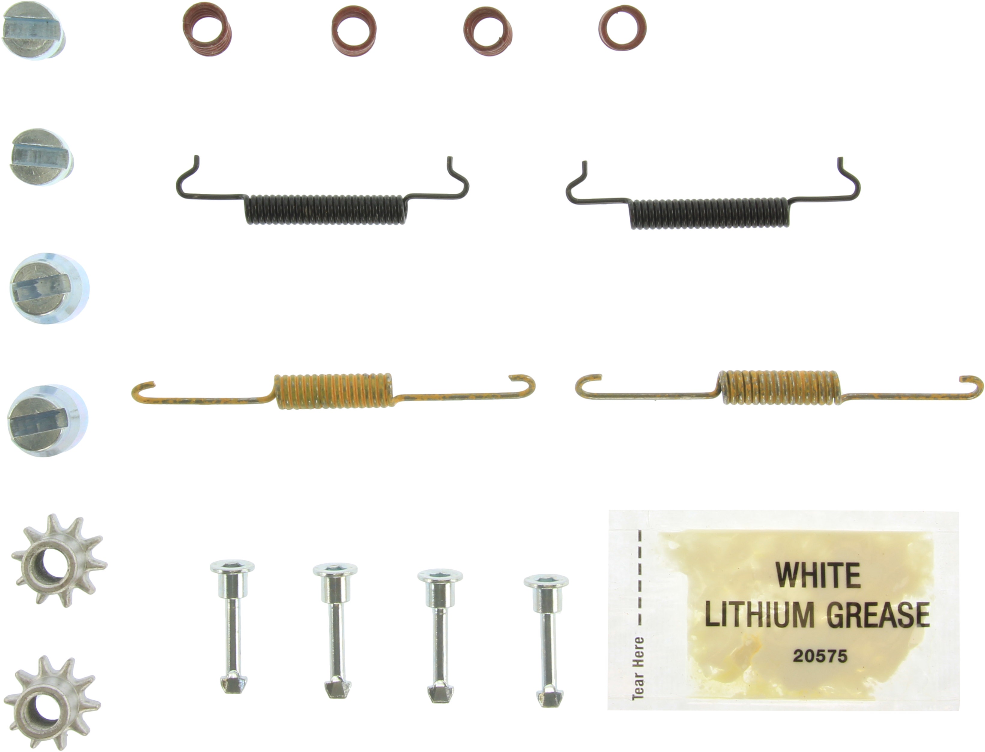 Centric Parts Parking Brake Hardware Kit P/N:118.20001  Parking Brake Hardware