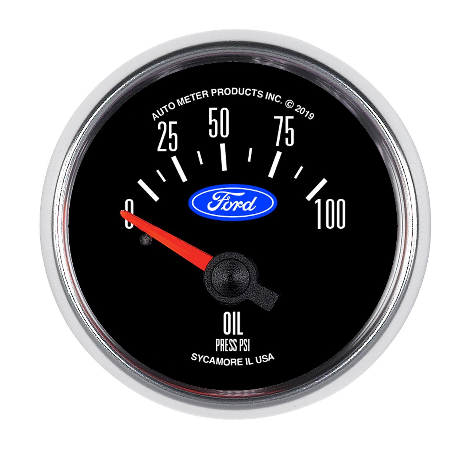 Autometer 880821 Ford Electric Oil Pressure Gauge   Ford Electric Oil Pressure