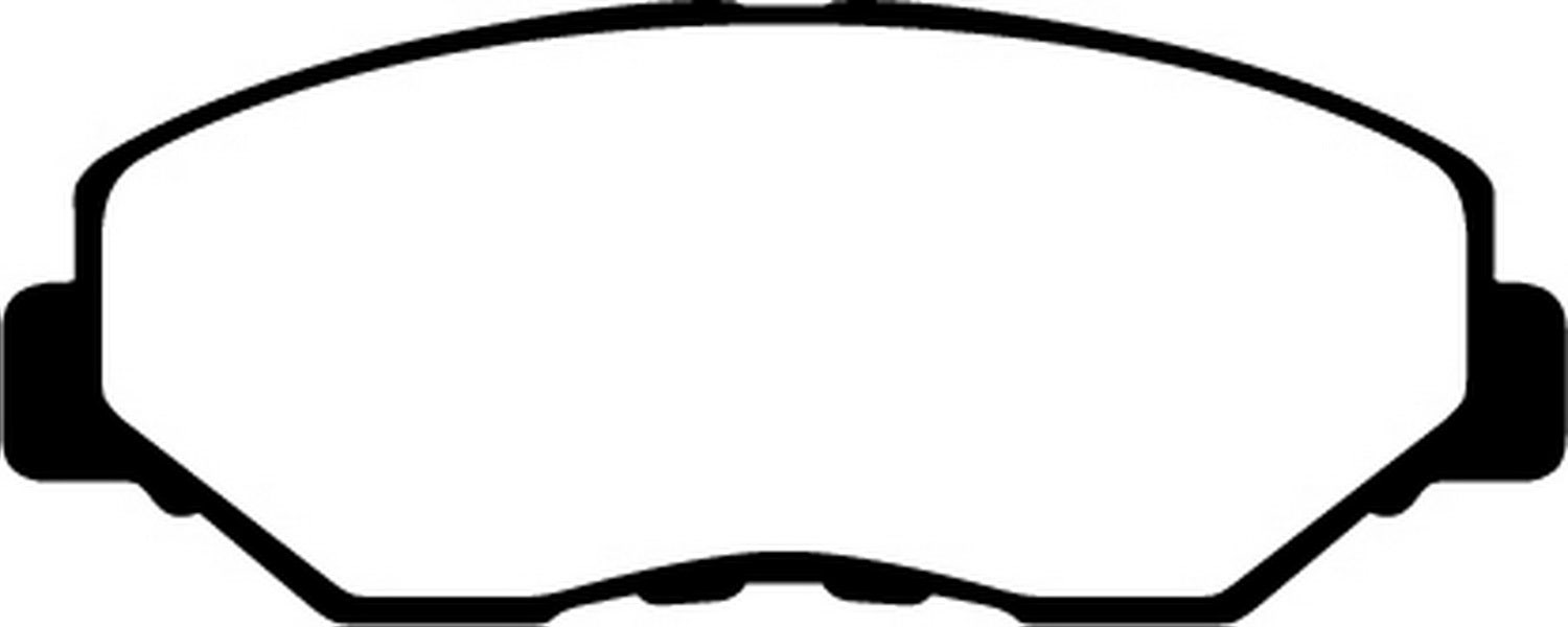 Ebc Brakes Dp41655r Yellowstuff Street And Track Brake Pads  Dp41644r Brake Pad