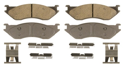 Wagner Brake Disc Brake Pad Set P/N:Qc966b  Disc Brake Pad Set P/N: