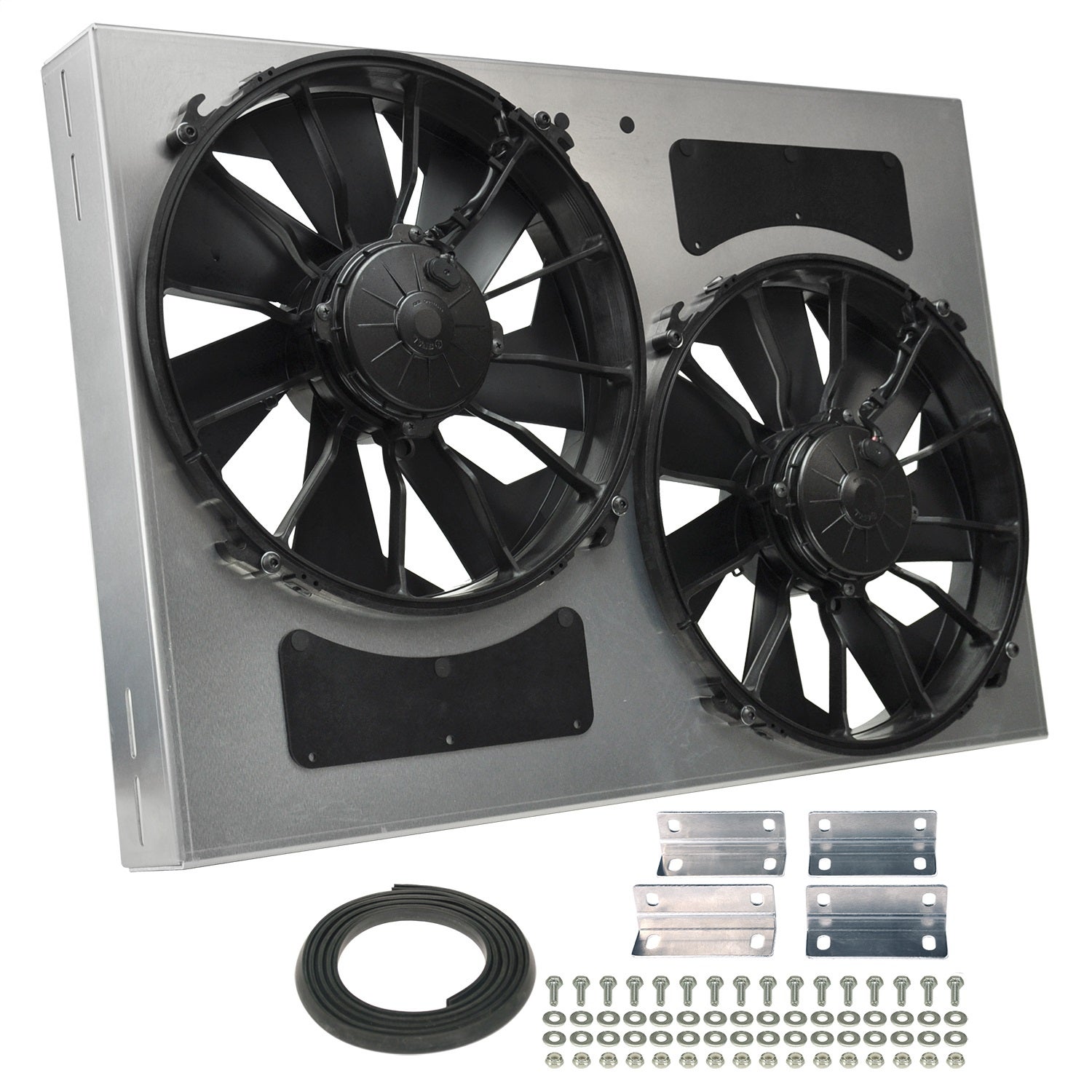 Derale 16842 Electric Radiator Fan Shroud Kit   Electric Radiator Fan Shroud Kit
