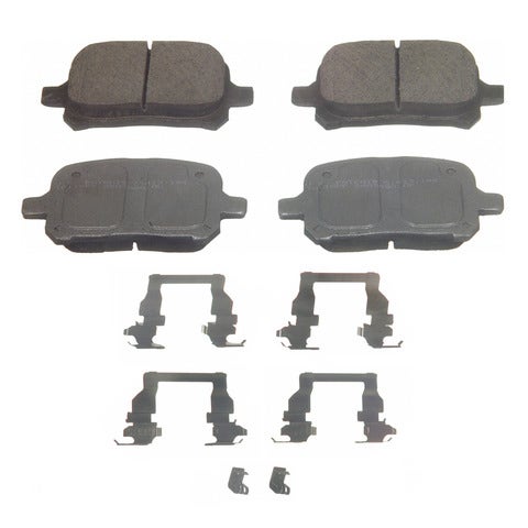 Wagner Brake Disc Brake Pad Set P/N:Qc707  Disc Brake Pad Set P/N: