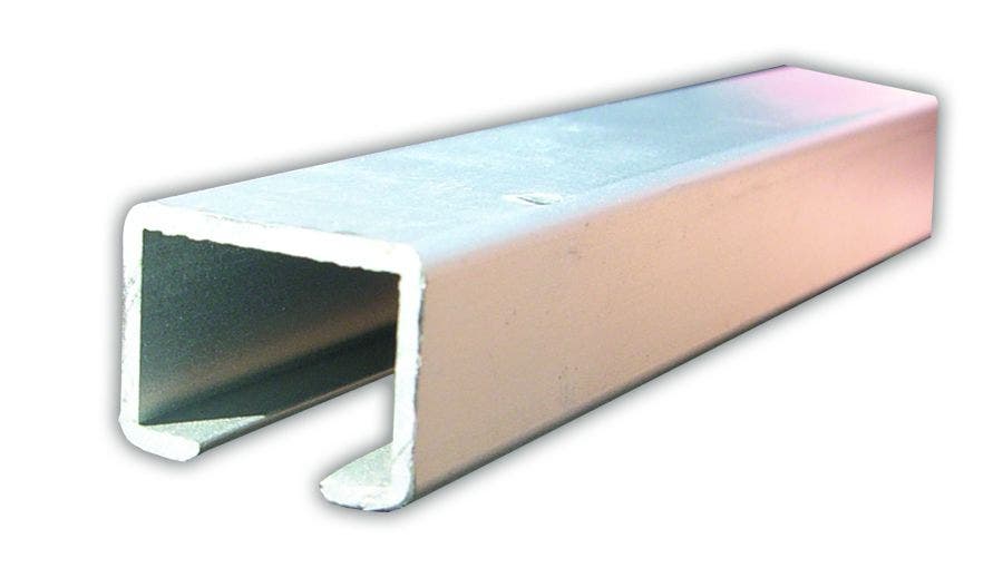 Jr Products 80201 Aluminum Curtain/Door Track - Type A, 96"   Window Curtain