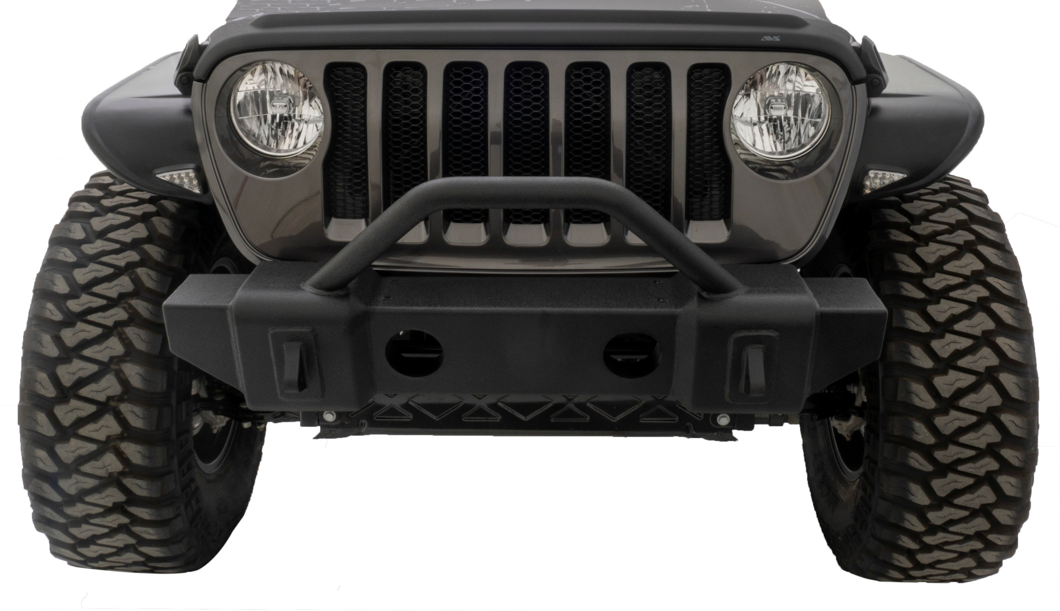 Rampage 88509 Front Recovery Bumper Fits Gladiator Wrangler (Jk) Wrangler (Jl)