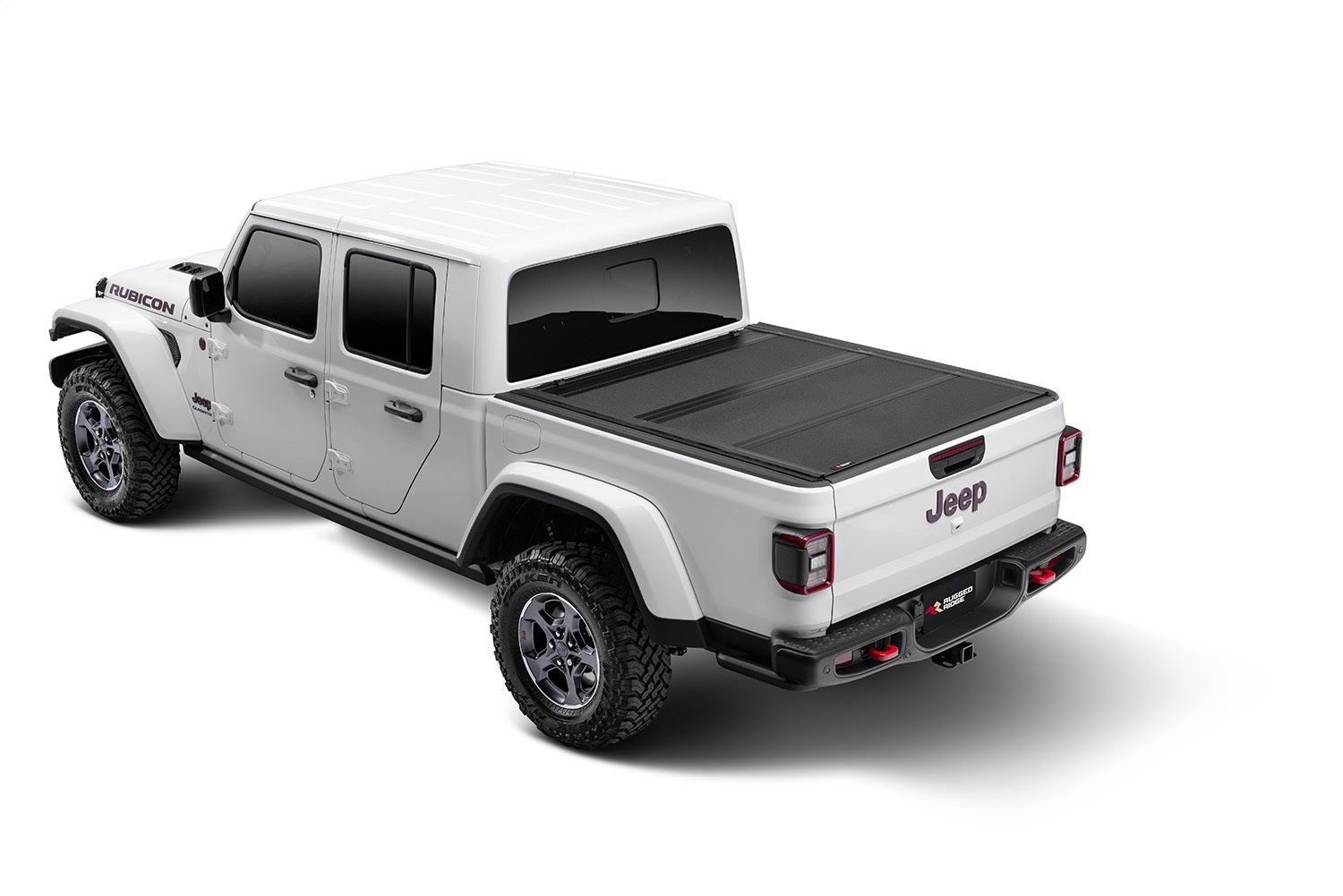 Rugged Ridge 13550.24 Armis Hard Folding W/Line-X Bed Cover Fits 20-23 Gladiator