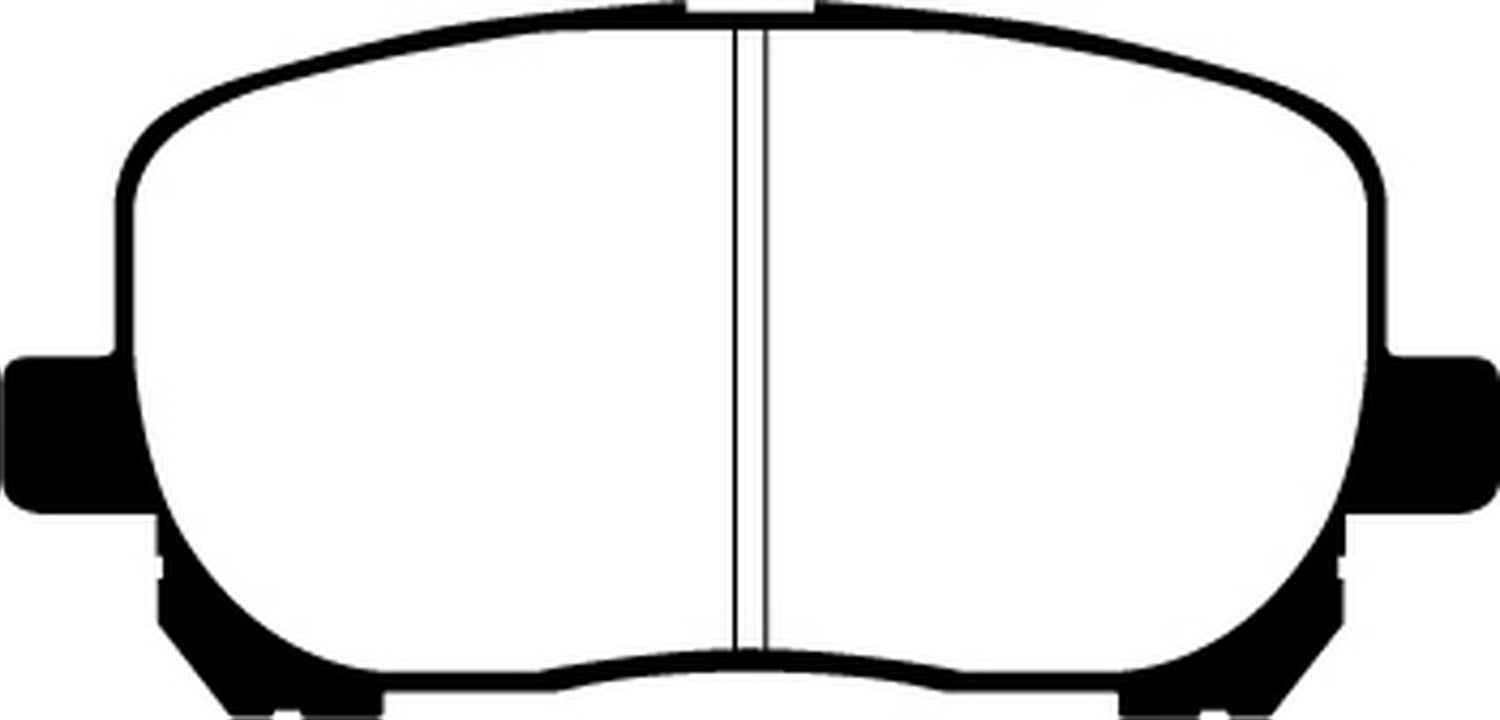 Ebc Brakes Dp41637r Yellowstuff Street And Track Brake Pads   Yellowstuff Street