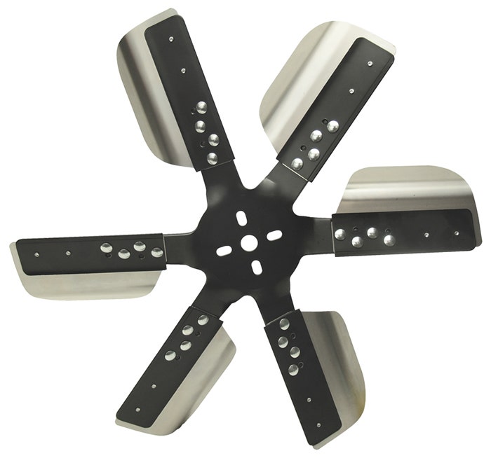 Derale 17018 Heavy Duty Flex Fan   Cooling Fan; Depth - 2-7/16 Inch, Diameter -