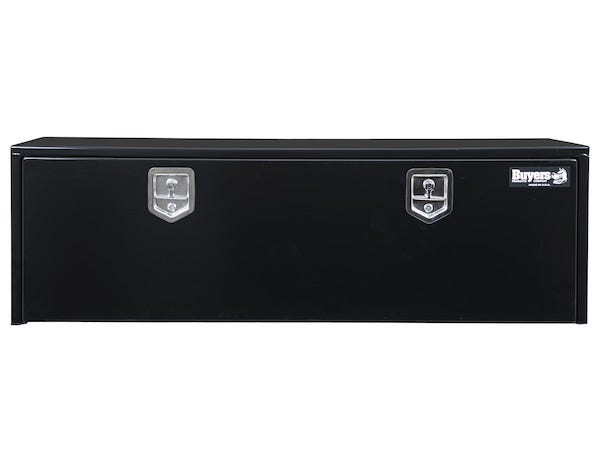 Buyers Products 1702315 Black Steel Underbody Truck Box With T-Handle Latch, 18