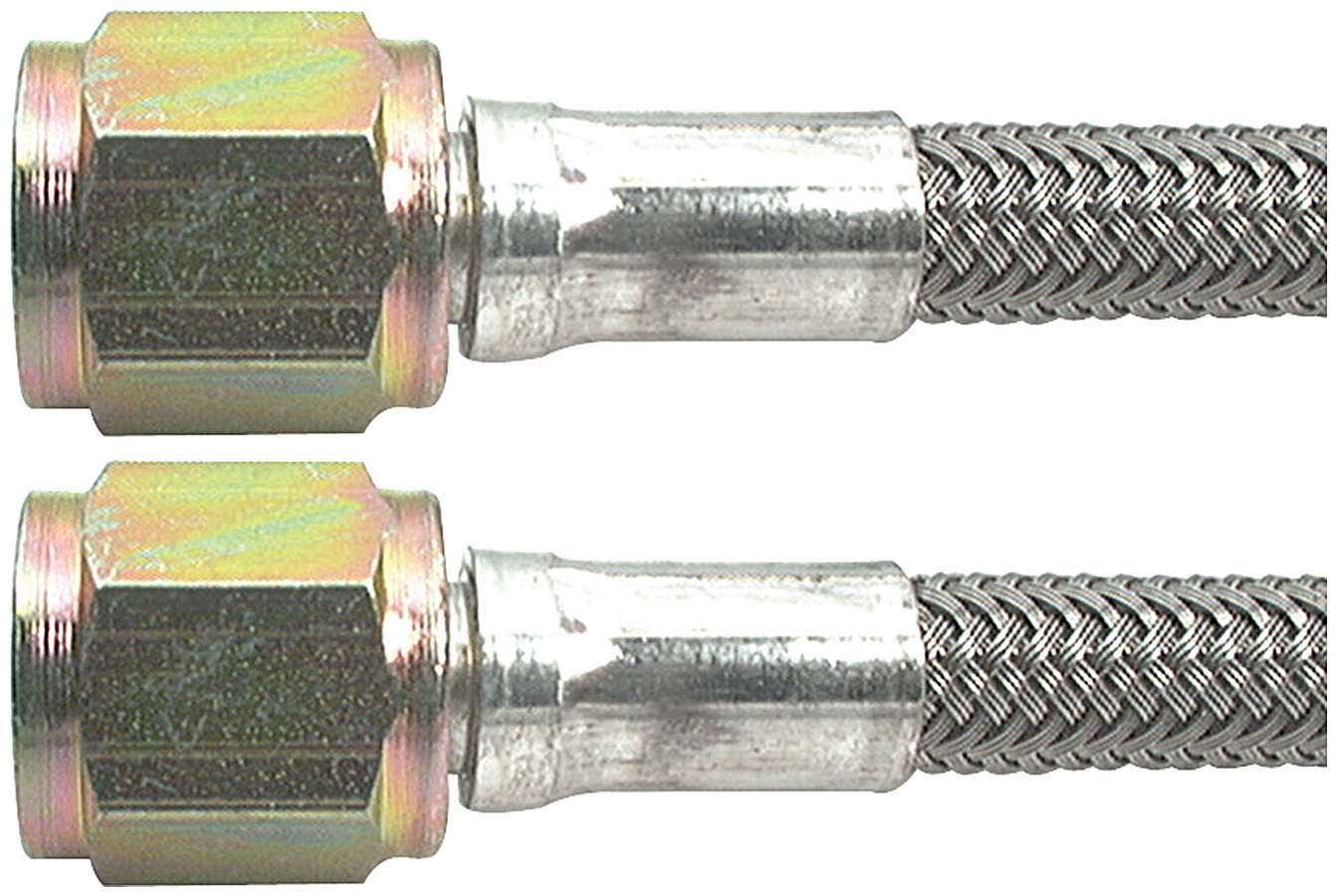 Allstar Performance All46400-21 21" 4 An Braided Brake Line   21  4 An Braided