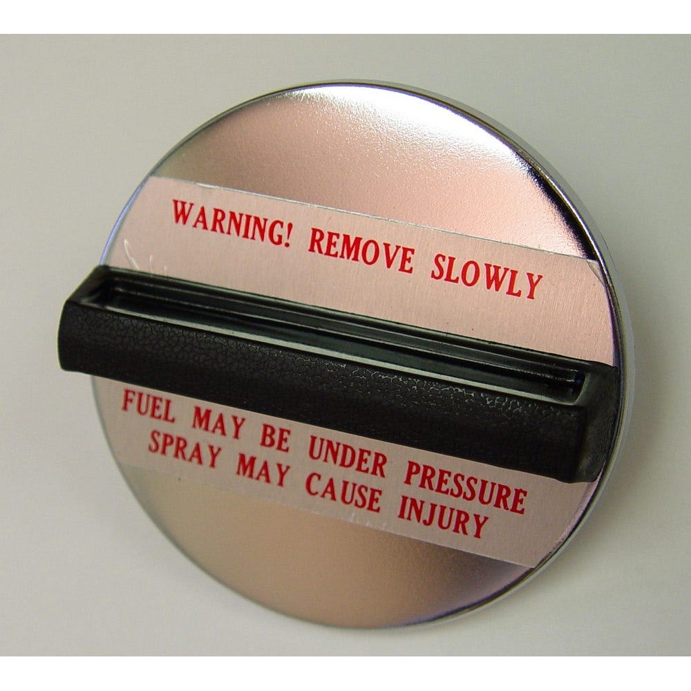Omix 17726.07 Fuel Tank Cap Fits 77-90 Cj5 Cj7 Scrambler Wrangler (Yj) -Ada