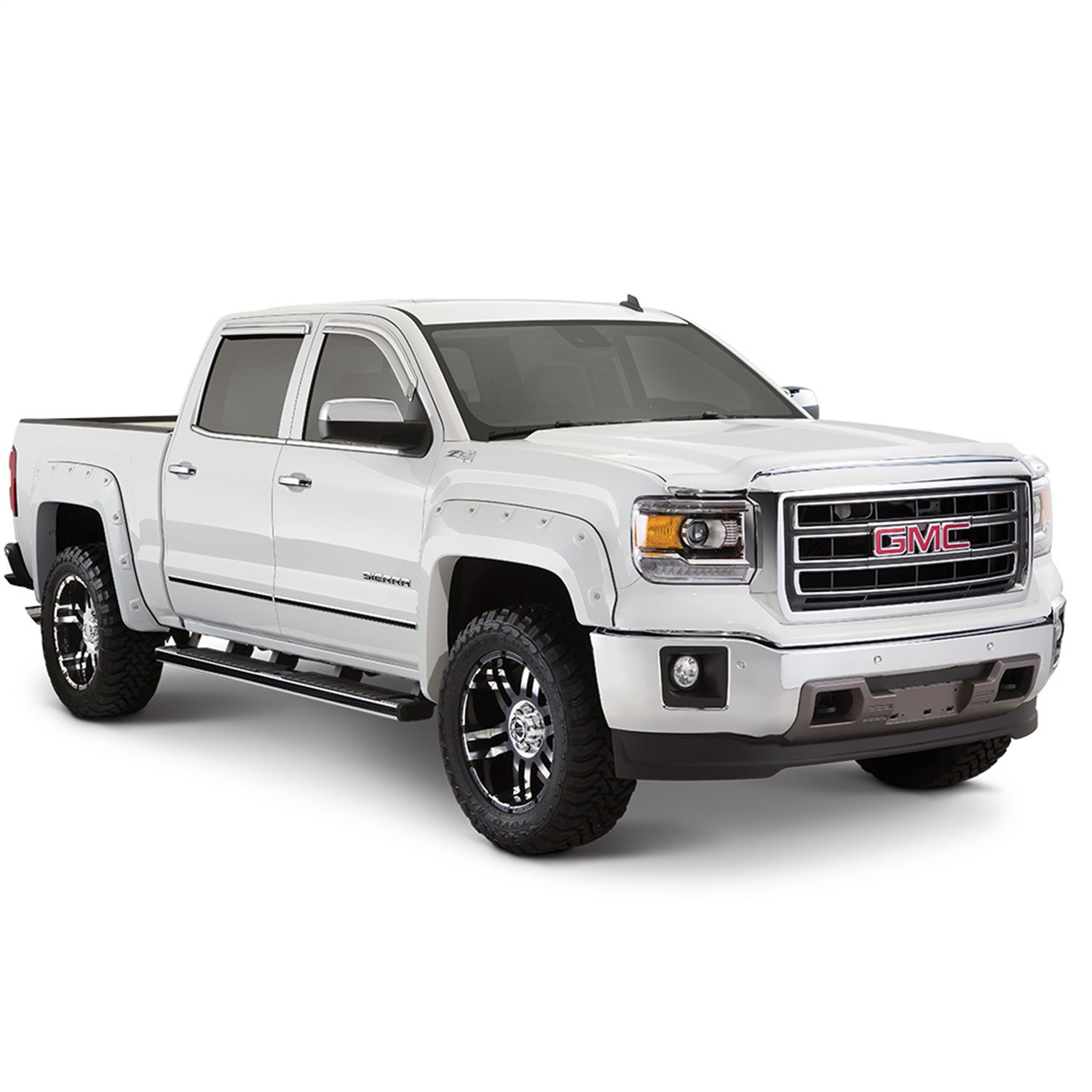 Bushwacker 40959-84 Pocket Style Color Match Fender Flares Fits Silverado 1500
