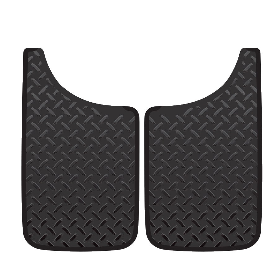 Mud Guard Diamond Plate 11X19 Mud Guard Diamond Plate 11X19