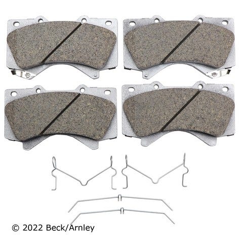 Beck/Arnley Disc Brake Pad Set P/N:085-6791  Disc Brake Pad Set P/N: