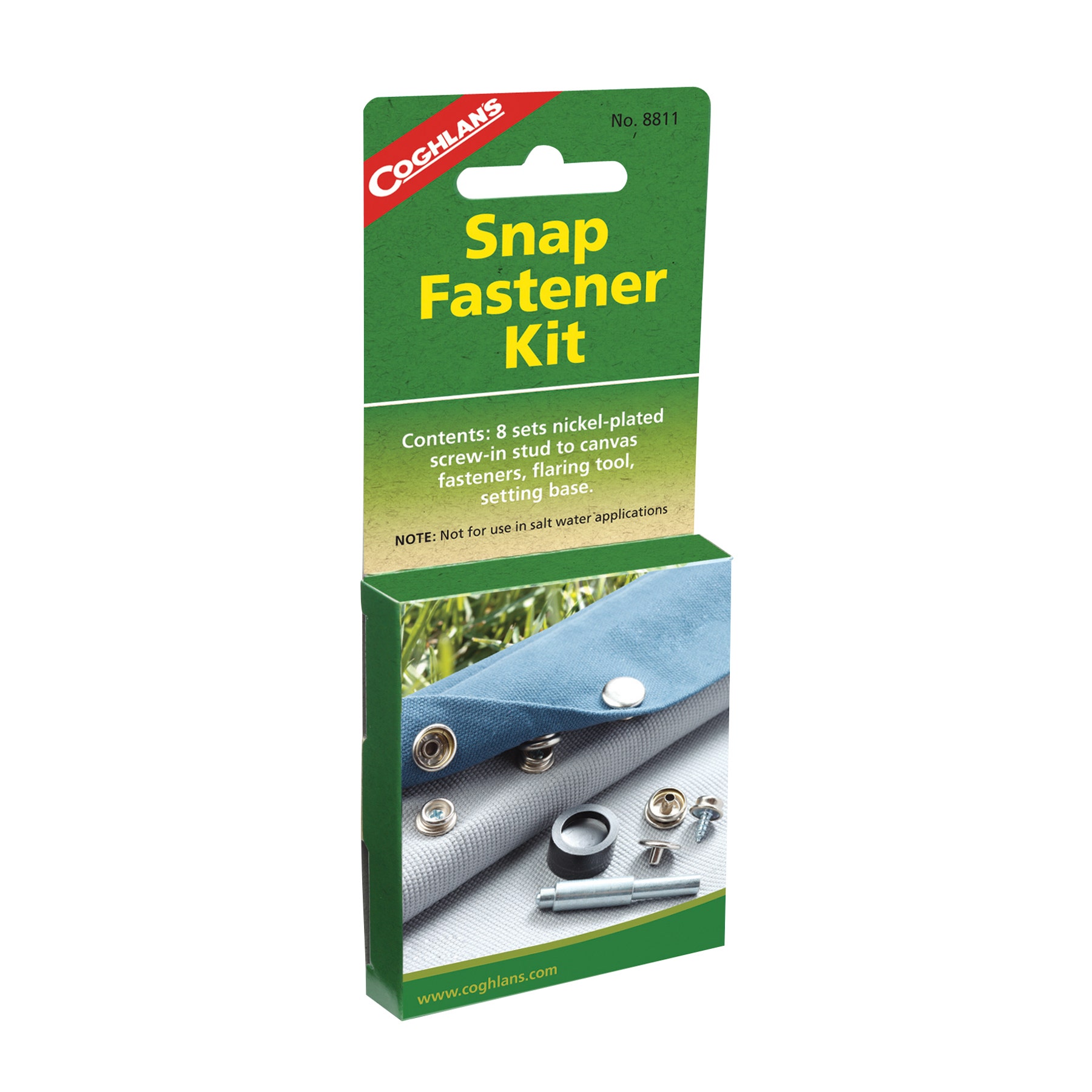 Coghlan's Snap Fastener Kit, 8-Pack  Snap Fastener Kit, 8-Pack