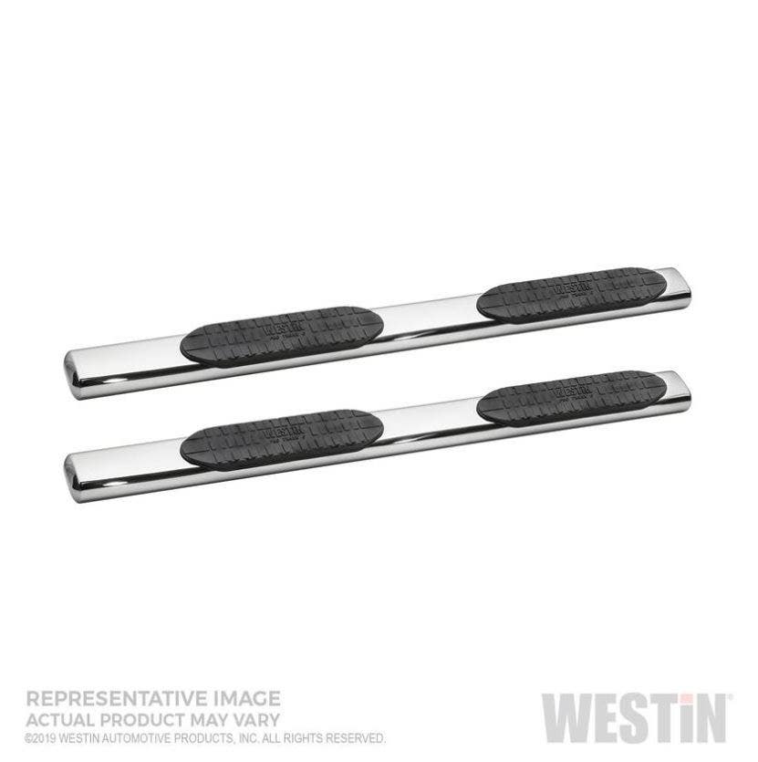 Westin 21-64130 Stainless Steel Pro Traxx 6 Oval Nerf Step Bars   Fits 2019-2020