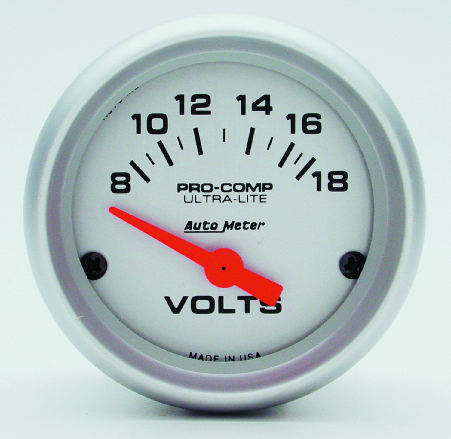 Autometer 4391 Ultra-Lite Electric Voltmeter Gauge Auto Meter Products  Gauge