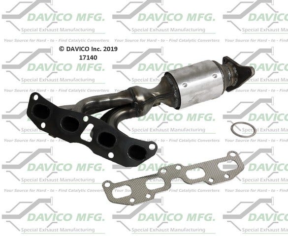 Davico Mfg Catalytic Converter P/N:17140  Catalytic Converter P/N: