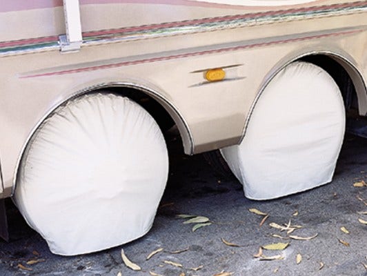 Adco 3951 White Ultra Tyre Gard Wheel Cover, 33"- 35"   White Ultra Tyre Gard