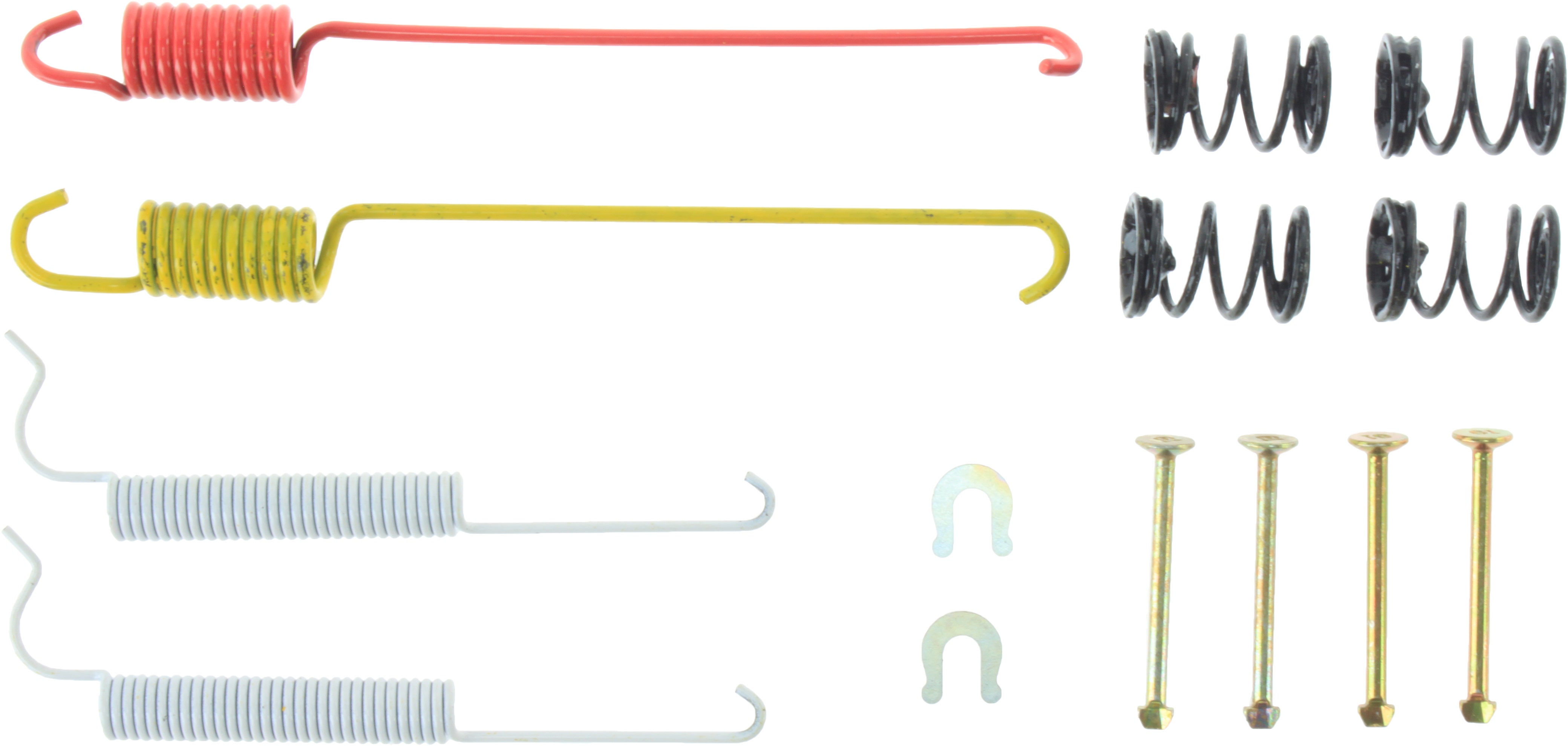 Centric Parts Drum Brake Hardware Kit P/N:118.61025  Drum Brake Hardware Kit