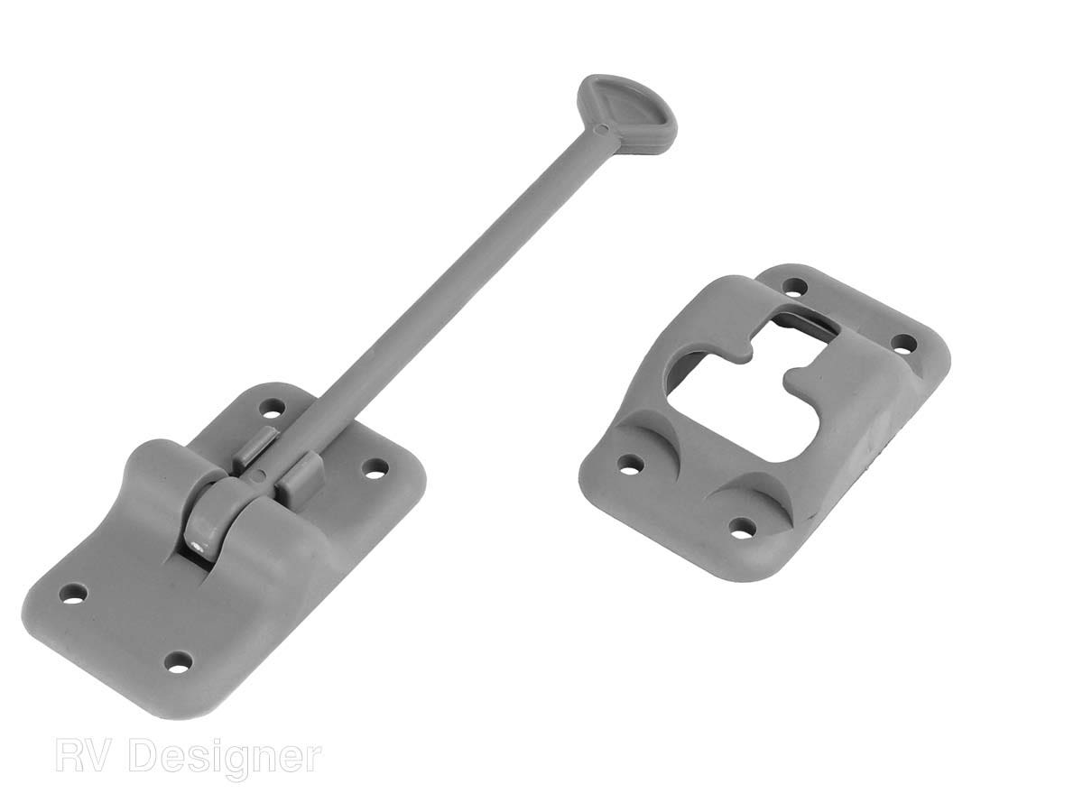 Rv Designer E238 Grey 6 Inches Door Holder   Door Catch; Used To - Keep Doors
