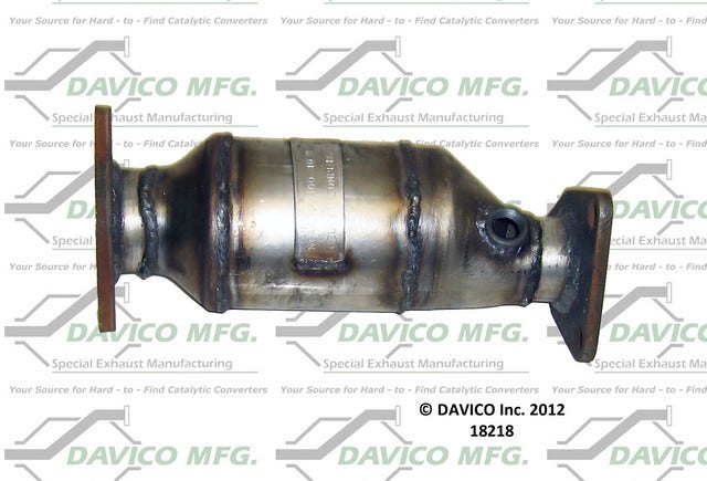 Davico Mfg Catalytic Converter P/N:18218  Catalytic Converter P/N: